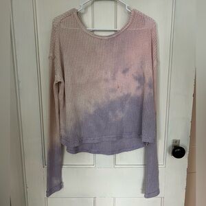 We the free purple and pink ombré shirt